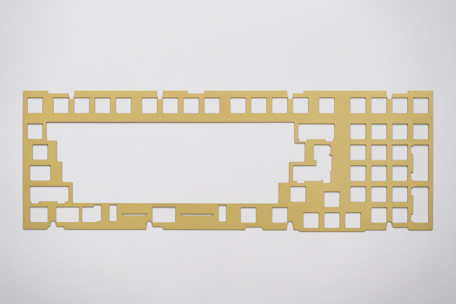 brutal v2 1800 plate - brass half