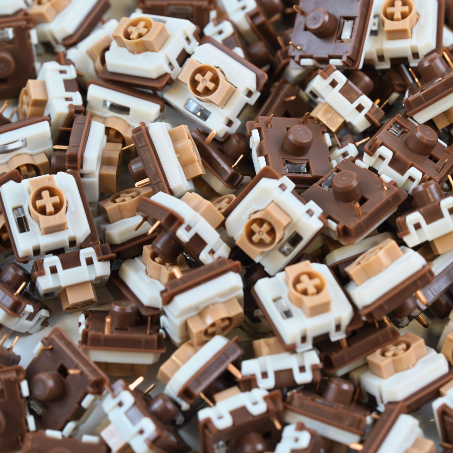 Gateron KS-33 Low Profile 2.0 Chocolate Tactile Switch