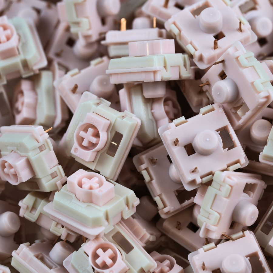 Gateron KS-33 Low Profile Strawberry Chocolate Linear Switch