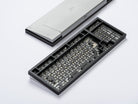 Brutal V2 1800 Keyboard in black case finish and black alu plate
